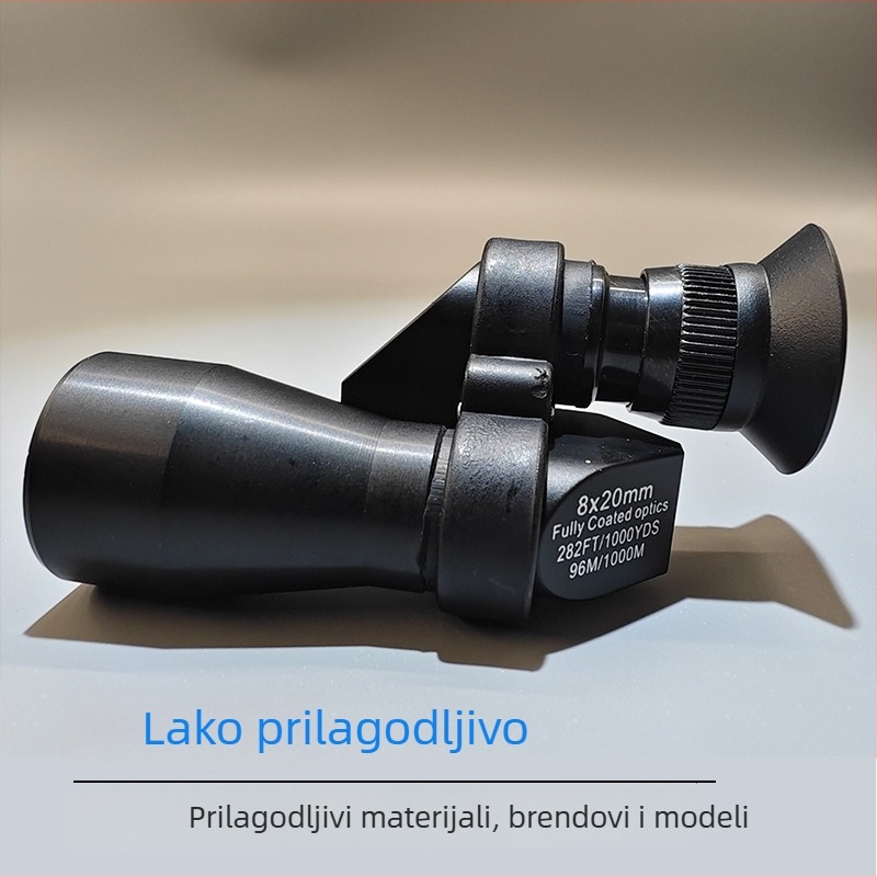 Haoxuan monokularni teleskop – metalno kućište, za vanjsku upotrebu, HD optika, kompatibilan s fotografiranjem mobilnim telefonom