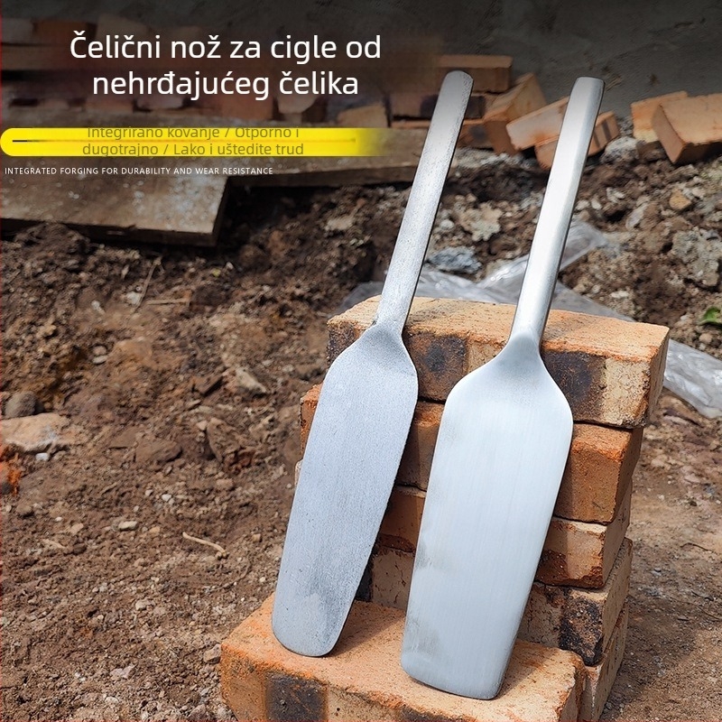 Zidarijski nož s oštricom od mangana, debeli dizajn