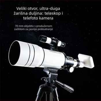 Star Guard 70300 teleskop za astronomiju, veliki zaslon, Wi‑Fi, profesionalno promatranje neba