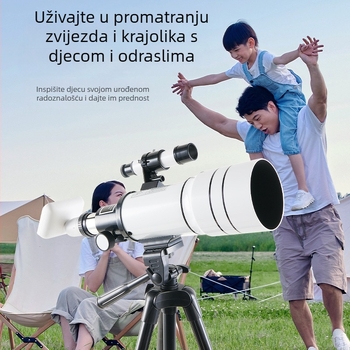Star Guard 70300 teleskop za astronomiju, veliki zaslon, Wi‑Fi, profesionalno promatranje neba