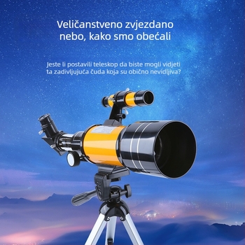 Boxia dječji teleskop za astronomiju za aktivnosti na otvorenom — visoka rezolucija promatranja zvijezda, profesionalno promatranje na otvorenom