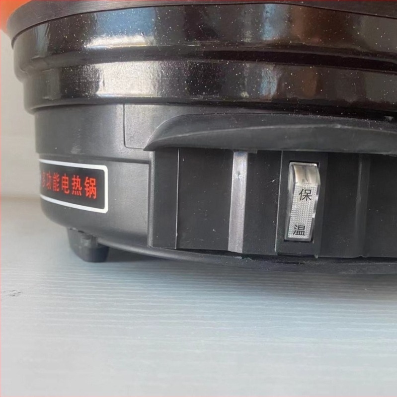 Električna višefunkcijska posuda od nehrđajućeg čelika s termostatom — snaga 500–2100W, kapacitet 6 L i više, tijelo i unutarnja posuda od nehrđajućeg čelika.