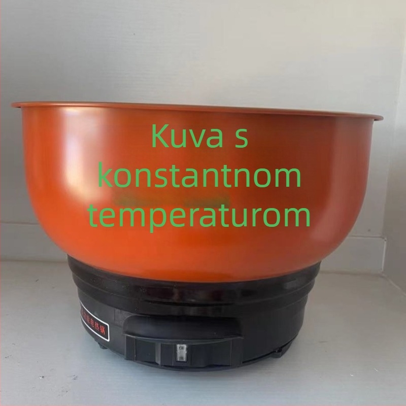Električna višefunkcijska posuda od nehrđajućeg čelika s termostatom — snaga 500–2100W, kapacitet 6 L i više, tijelo i unutarnja posuda od nehrđajućeg čelika.