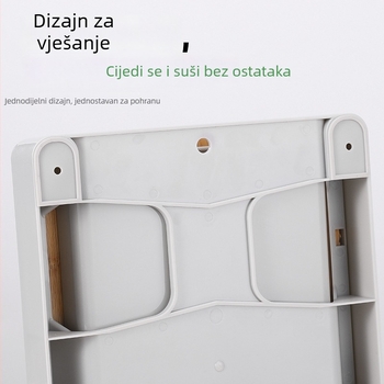 Kućna višenamjenska plastična daska za rezanje s ladicom za skladištenje – debela kuhinjska ploča