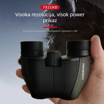 Hurysin/Helisin 7x21 vanjski binokulari, za koncerte, porijeklo Nanyang, bez uvoza