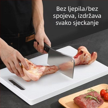 Plastična daska za rezanje za kućnu upotrebu — antibakterijska i otporna na plijesan, kuhinjska daska za voće, PE materijal; br Become deep; lansiranje ljeto 2024; stil moderni minimalistički; funkcije: kućna upotreba, antibakterijska i otporna na plijesan