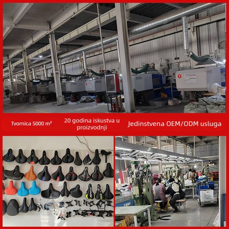 Sjedalo za bicikl Jiao, model 80 gumeno sjedalo, okvir od željeza i gume, za obične bicikle