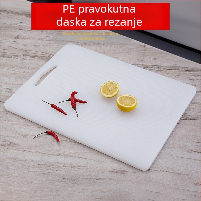 PE plastična pravokutna daska za rezanje, kućanstvo, kuhinja, moderni minimalistički stil