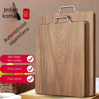 Rosewood daska za rezanje, masivno drvo, dvostrana kuhinjska daska, velika, antibakterijska, debela površina