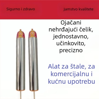 Alat za provlačenje kobasica od nehrđajućeg čelika za početnike — minimalistički dizajn, predstavljen u proljeće 2013
