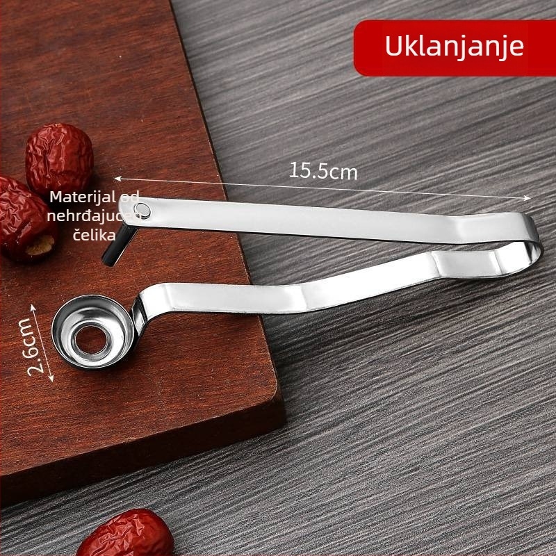 Alat za uklanjanje srži jujube — Kućni alat za otvaranje srži, Model 37R, PP materijal, Marka 20213