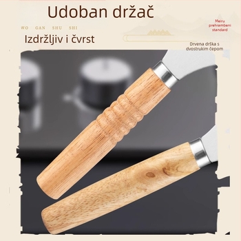 Nož za rezanje rezanaca Saint-wang, nehrđajući čelik, udoban stil, predstavljen ljeto 2014
