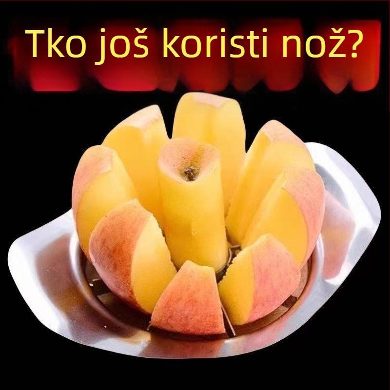 Rezač jabuka od nehrđajućeg čelika – dijelitelj voća za izdvajanje središta