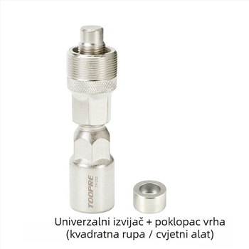 Alat za vađenje krunke za kvadratni spoj donje osovine, visoko ugljično čelik