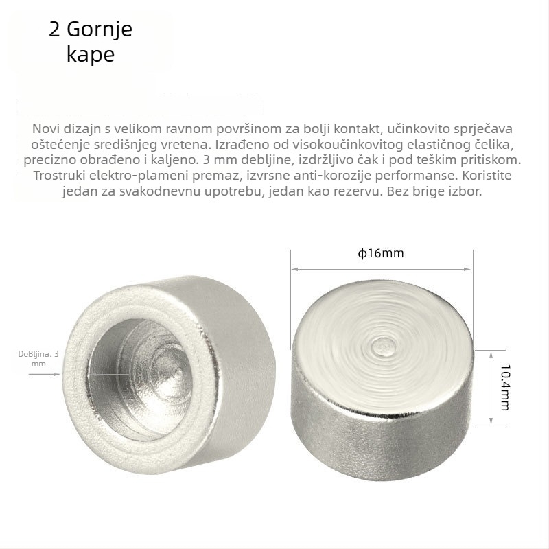 Alat za vađenje krunke za kvadratni spoj donje osovine, visoko ugljično čelik