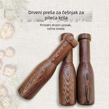 Češnjakova preša od Chicken Wing Wood, moderan minimalistički dizajn
