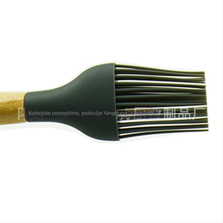 Četkica za roštilj s drškom od drveta i vlaknima od bakrene žice, pakiranje 200 komada, izlazi 2016