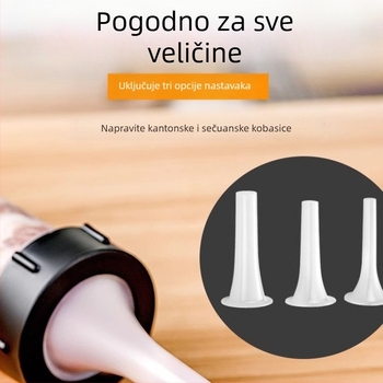 Ručni punjač kobasica – kompaktna kućna mašina za punjenje kobasica