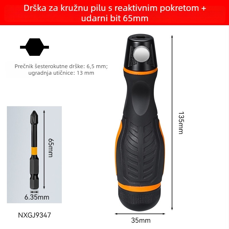 Višestruki dvostruki držač za pilu – glatko rezanje, jednostavna ugradnja, prenosivo skladištenje – Marka: Enjoy; Materijal: Guma