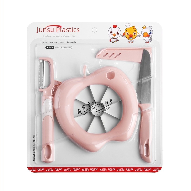 Nehrđajući čelični odjeljivač voća za kućnu upotrebu, višenamjenski rezač za jabuke i voće, mogućnost ispisa logotipa