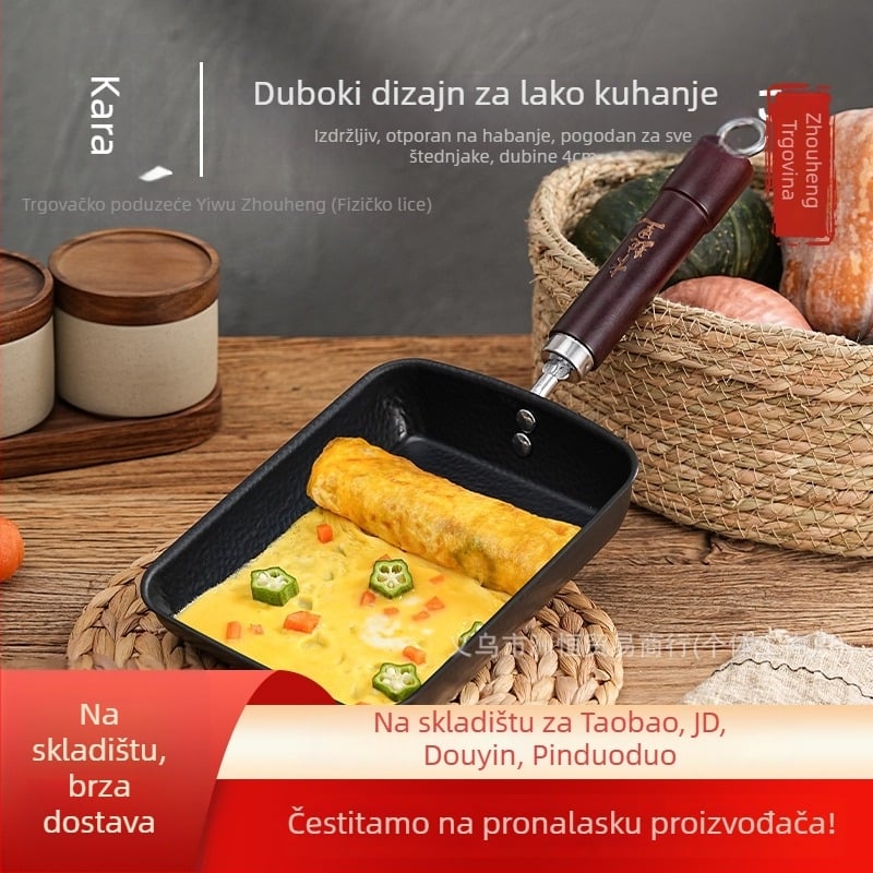 Tava za omletu - Neprijanjajuća, od finog željeza, model KLL
