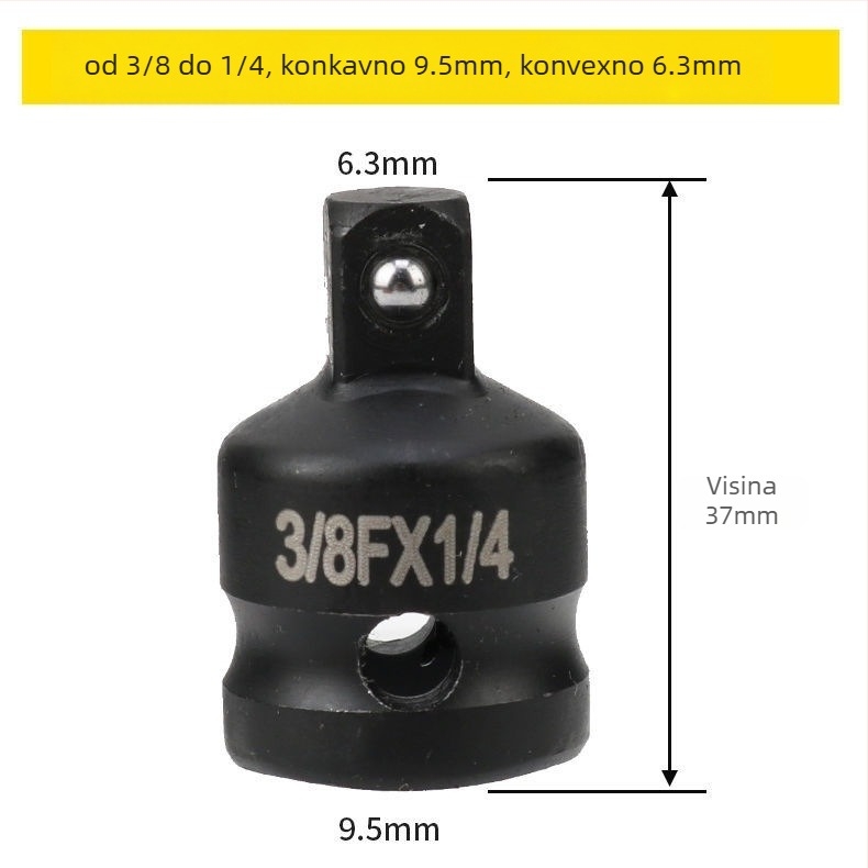 Adapter za manžetu i kvadratni adapter za električne alate