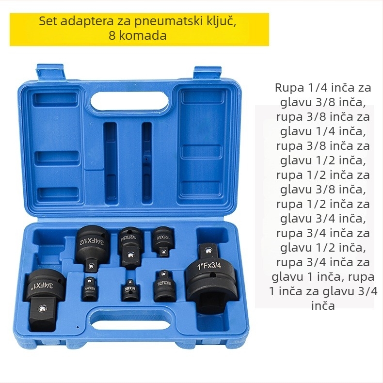Adapter za manžetu i kvadratni adapter za električne alate