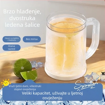 SHIFX dvostruko izolirana čaša za napitke, PP materijal, zapremina 201-300 ml, moderan stil