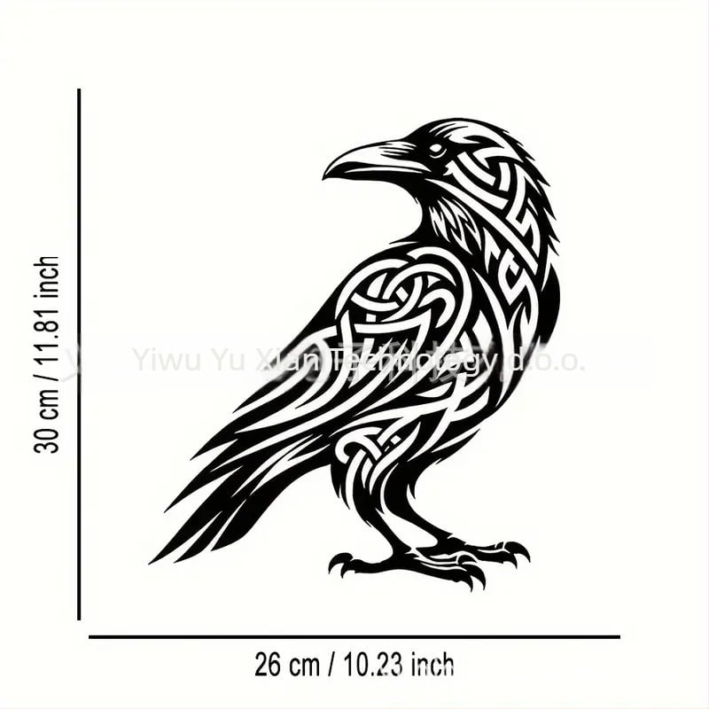 Metalni zidni dekor s motivom životinja za dom i vrt – trodimenzionalna metalna silueta, marka Yuxuan