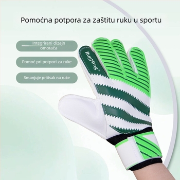 Rukavice za vratara za trening - unisex, protuklizne, zaštita prstiju, materijal: spužva, Runyang