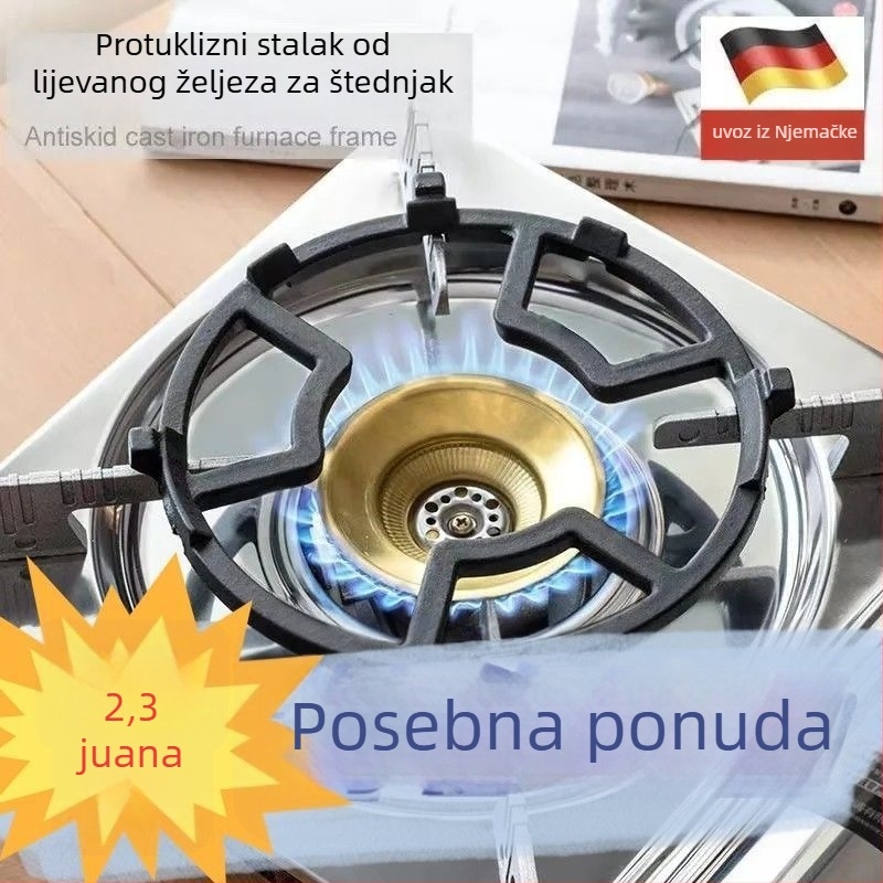 Stalak za plinski štednjak za univerzalne lonce juhe i mlijeka, protuklizni, zidni, plastični
