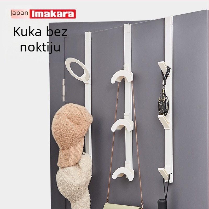 Vješalica za odjeću na vratima, bez bušenja, montirana na vrata, ABS smola, moderni minimalistički stil, Imakara