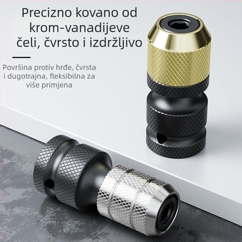Električni ključ s konverzijskom glavom – univerzalni dodaci, ugljična čelika