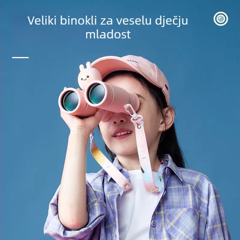 Dječji teleskop s zaštitom očiju, namijenjen znanstvenom učenju
