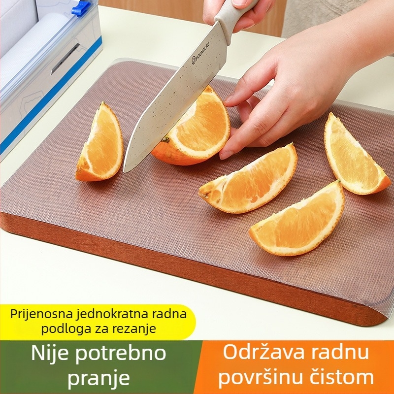 Jednokratna podloga za rezanje, PE+EVA, Independence, prijenosna protuklizna kuhinjska podloga za meso i voće