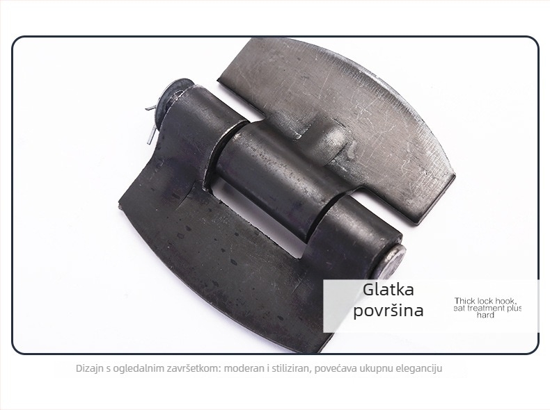 Šarka tipa leptira s ležajem, od željeza, podmazana površina, razni modeli, moderan minimalistički stil