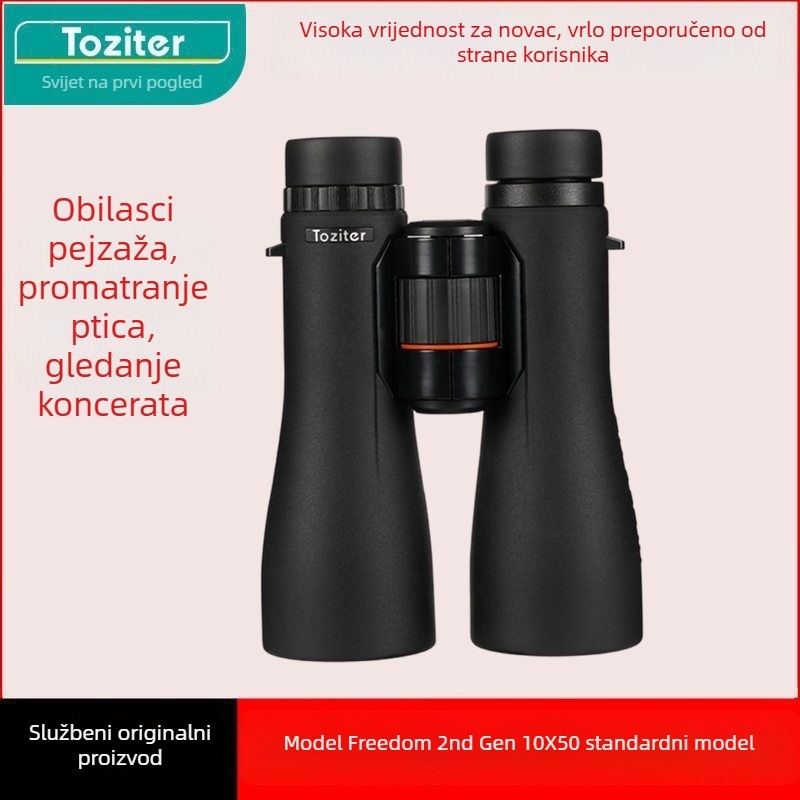 Binokular visokog dometa i HD kvalitete, profesionalne klase, kompatibilan s fotografijom preko mobilnog telefona, prenosiv za koncerte, promatranje ptica i praćenje pčela
