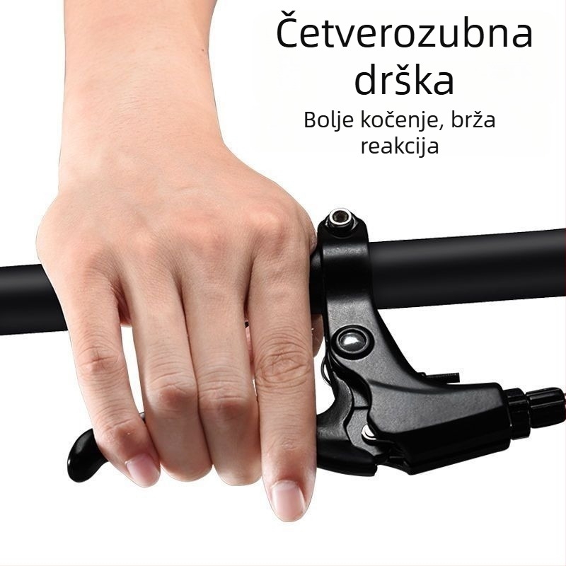 XW četveroprstna aluminijska ručica kočnice za planinski bicikl – mehaničko kočenje