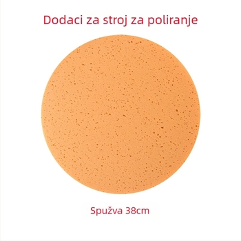 Set dodataka za brušenje cementa: plastični disk za brušenje, spužvasti disk, brusni papir i metalna ploča – marka Winning