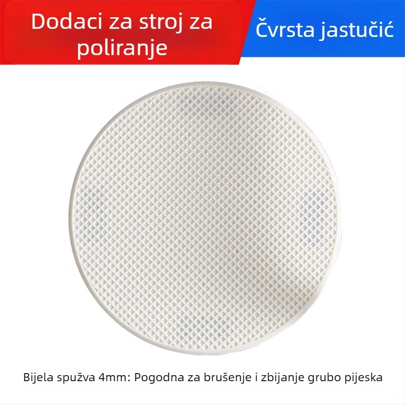 Set dodataka za brušenje cementa: plastični disk za brušenje, spužvasti disk, brusni papir i metalna ploča – marka Winning