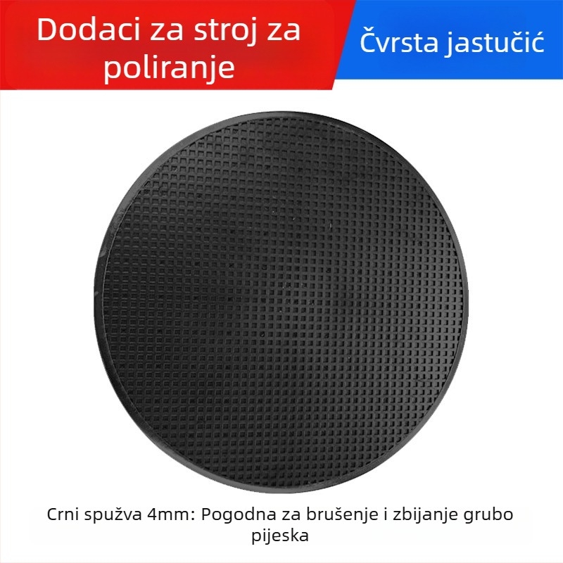Set dodataka za brušenje cementa: plastični disk za brušenje, spužvasti disk, brusni papir i metalna ploča – marka Winning