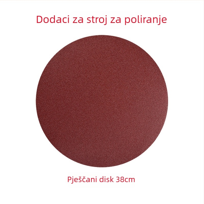 Set dodataka za brušenje cementa: plastični disk za brušenje, spužvasti disk, brusni papir i metalna ploča – marka Winning
