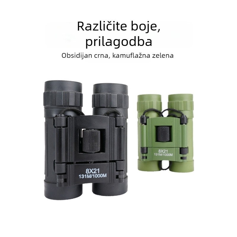 8x21 dalekozor za vanjsku upotrebu s noćnim vidom i HD optikom