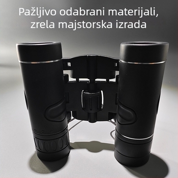 Binokulari visoke snage, kompakti, prijenosni za vanjske aktivnosti s noćnim vidom