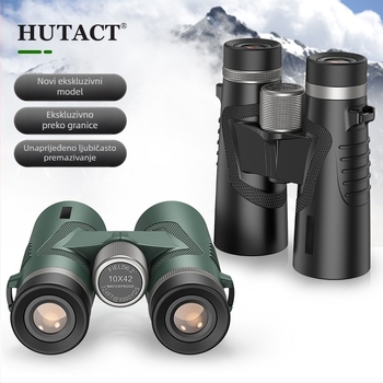 Binokulari 10x42 s noćnim vidom, visoka definicija optike za aktivnosti na otvorenom i putničku fotografiju