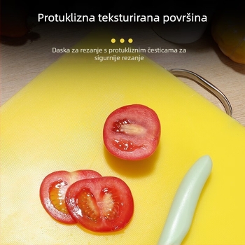 Dvostrana plastična daska za rezanje, debela, monolitna konstrukcija, za kućnu upotrebu