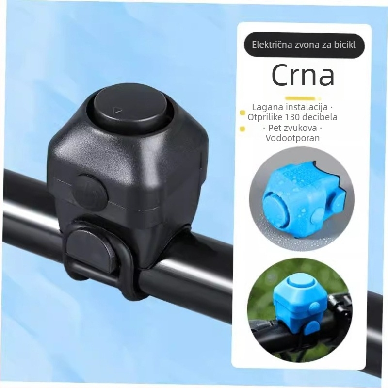 Skriveni biciklistički klakson visokog zvuka, model A-08, plastični, brenda Friendly