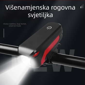 Mingchuan prednje svjetlo za planinski bicikl, USB punjenje, T6 LED