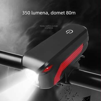 Mingchuan prednje svjetlo za planinski bicikl, USB punjenje, T6 LED