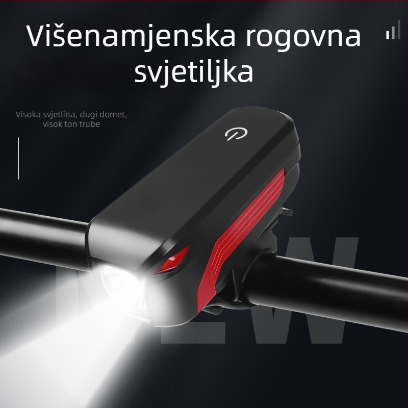 Mingchuan prednje svjetlo za planinski bicikl, USB punjenje, T6 LED